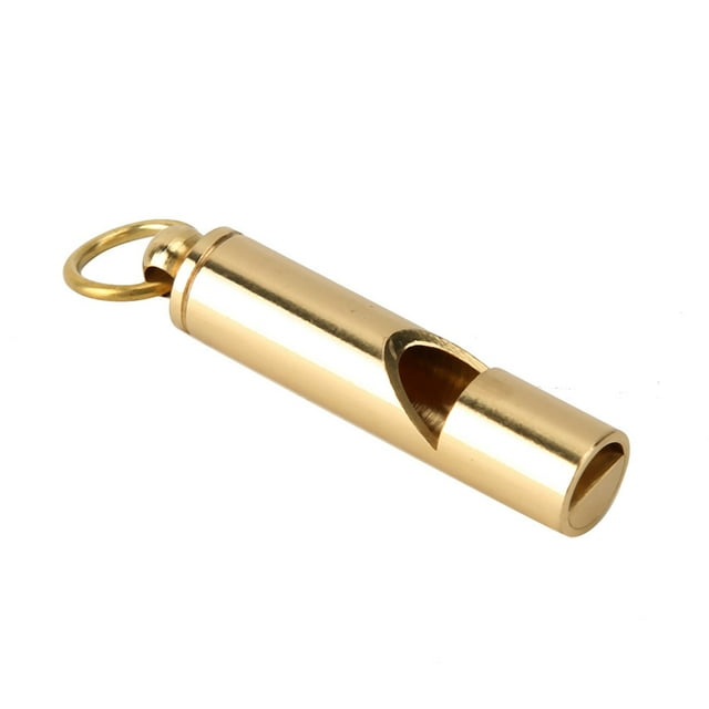 YLSHRF Metal Dog Training Whistle, Dog Training Whistle, Golden Color Birds For Dogs Breeds
