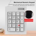 thumbnail image 4 of Teclado numérico de 17 teclas teclado numérico mecánico USB Caracteres HD para PC de escritorio para computadora portátil Amonsee No, 4 of 5