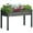 Dark Gray, variant on 34''/ 48'' Elevated Natural Garden Plant Stand Outdoor Flower Bed Box Wooden