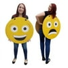27.5 x 27.5 in. Happy & Sad Emoji Costume Cardboard Standup