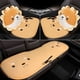 thumbnail image 4 of Cojín calefactor para automóvil, herramientas de felpa de una sola pieza para invierno, fundas de asiento mullidas de dibujos animados de diosa, accesorios para automóvil, 4 of 5