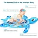 thumbnail image 2 of Estera inflable del agua de la forma de la tortuga para la estera de la actividad del bebé, del agua y de los pescados, 2 of 4