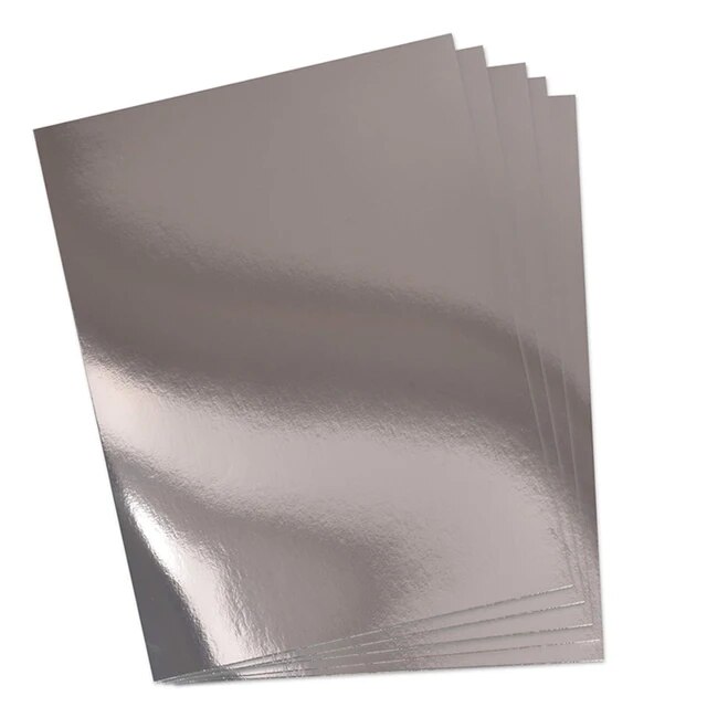 Recollections Silver Foil Cardstock - 8.5