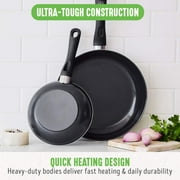 GreenLife Soft Grip Pro 2-Piece Fry Pan Set