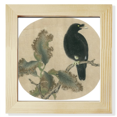 thumbnail image 1 of Los árboles muertos Starling figura la pintura China Pantalla de escritorio de pared de fotograma cuadrado, 1 of 4