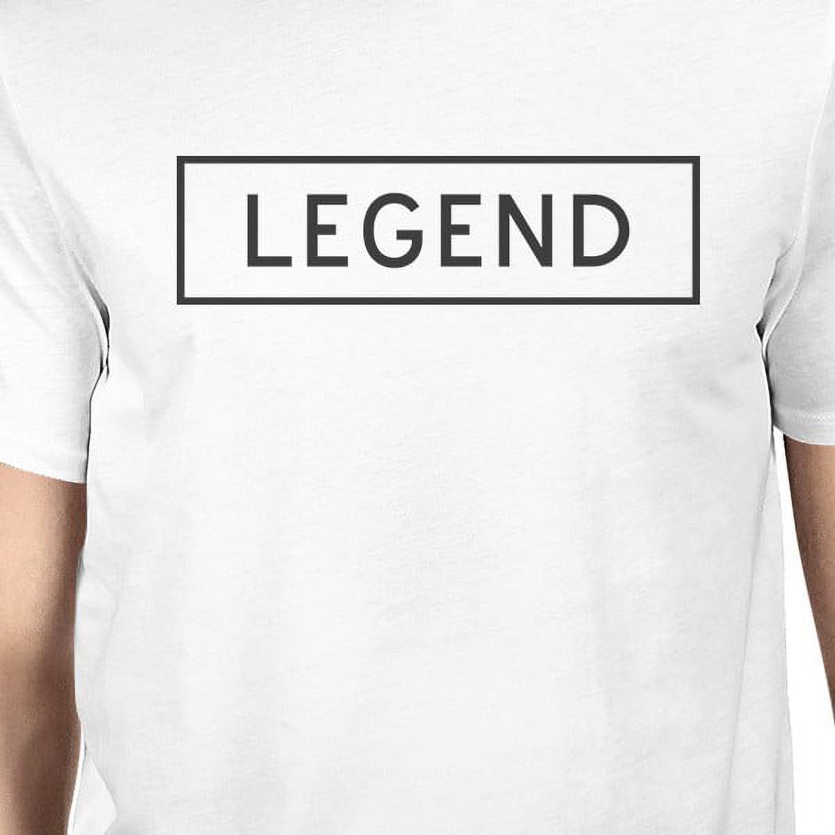 Legend Legacy White Dad Baby Funny Matching Graphic Tops Cute Gifts - image 2 of 5