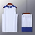 thumbnail image 3 of Shinyii Boys Basketball Outfits Athletic Quick Drying Sleeveless Top Shorts Set, 3 of 3