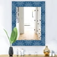 thumbnail image 2 of Designart 24x36 Wall Mirror, Blue, 2 of 2