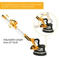 thumbnail image 4 of Preenex Swivel Head Extendable Adjustable Speed 850W Drywall Sander with Integrated Vacuum System, 5-Speed LED High Visibility Wall Grinding Machine and 12 Sanding Disks, 4 of 12