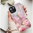 thumbnail image 5 of Luxury Diamond Butterfly Women’s iPhone Case Sparkling Pink Glitter Design Perfect for Gifts Compatible with iPhone 11/12/13/14/15/16 (Pro Max/Plus), 5 of 9