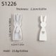thumbnail image 3 of Advancent 3 piezas de molde de silicona de Pascua, juego de 3 moldes de fundición de conejo para manualidades DIY, molde de silicona de Pascua Kits para hacer velas, 3 of 6