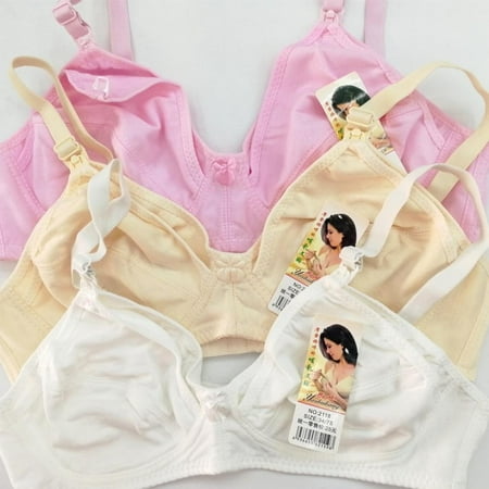 

Women Nursing Bra Wirefree Bra Seamless Bra Maternity Bra Breastfeeding Bra Pregnant Bra Deep V Neck Bra Maternity Bralette Cotton Underwear