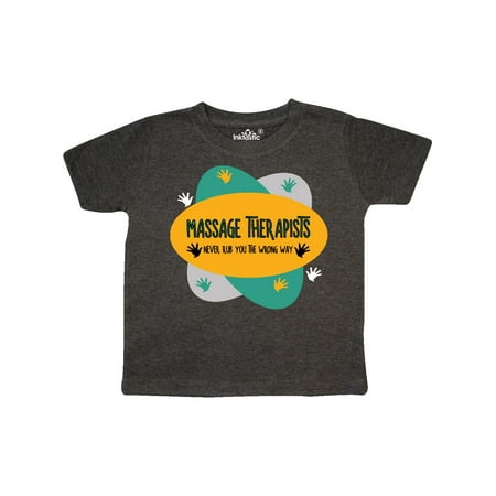 

Inktastic Massage Therapists Hands Rub Colorful Gift Toddler Boy or Toddler Girl T-Shirt