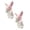 B 2Pack, variant on 2Pcs Clearance Countdown! Easter Bunny Hand Puppet Toy Soft and Interactive Animal Doll for Kids Plush Toy Birthday Gift Happy 2026!