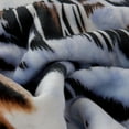 thumbnail image 5 of JML Queen Size Soft Warm Fleece Bed Blanket Reversible Thick Mink Blanket 75 x 87 inches,5lbs, 5 of 6