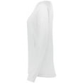 thumbnail image 4 of Augusta Sportswear 3XL Womens Attain Wicking Long Sleeve Tee White 2797, 4 of 7