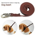thumbnail image 3 of Dog Leash, Adjustable Durable Dog Training Strap, Leather Hiking For Large Dogs For Medium Dogs Walking, 3 of 8