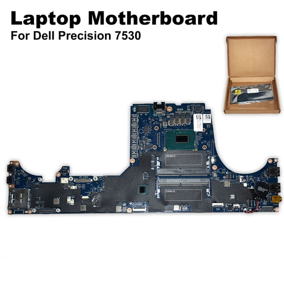 Pre-Owned Dell Precision 7530 Motherboard w/ Xeon E-2176M 6-Core & 64GB DDR4 X8PJM