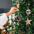 thumbnail image 5 of Christmas more than 70 holiday birthday electroplating painted hanging decorations Christmas tree pendants 26s, 5 of 5