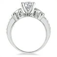 thumbnail image 2 of SZUL Women's 3/4 Carat TW Diamond Engagement Ring in 14K White Gold (J-K-L Color, I2-I3 Clarity), 2 of 3