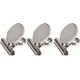 thumbnail image 1 of Clips magnéticos superfuertes, paquete de 3, con ganchos magnéticos, imanes de neodimio para refrigerador, para pizarra blanca (31 mm de ancho), 1 of 5