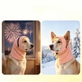 thumbnail image 6 of Pet Calming Hood Scarf for Dogs, Double Layer Warm Fleece Head Cover, Adjustable Drawstring Zipper Closure, Winter Anxiety Relief Neck Wrap for Small Medium Dogs, 6 of 6