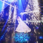 Party lights, DJ disco lights, sound activation and DMX control, 3D pattern strobe light beam effects, suitable for family gatherings, birthdays, holidays, revelry, KTV, bars, karaoke, clubs, stage