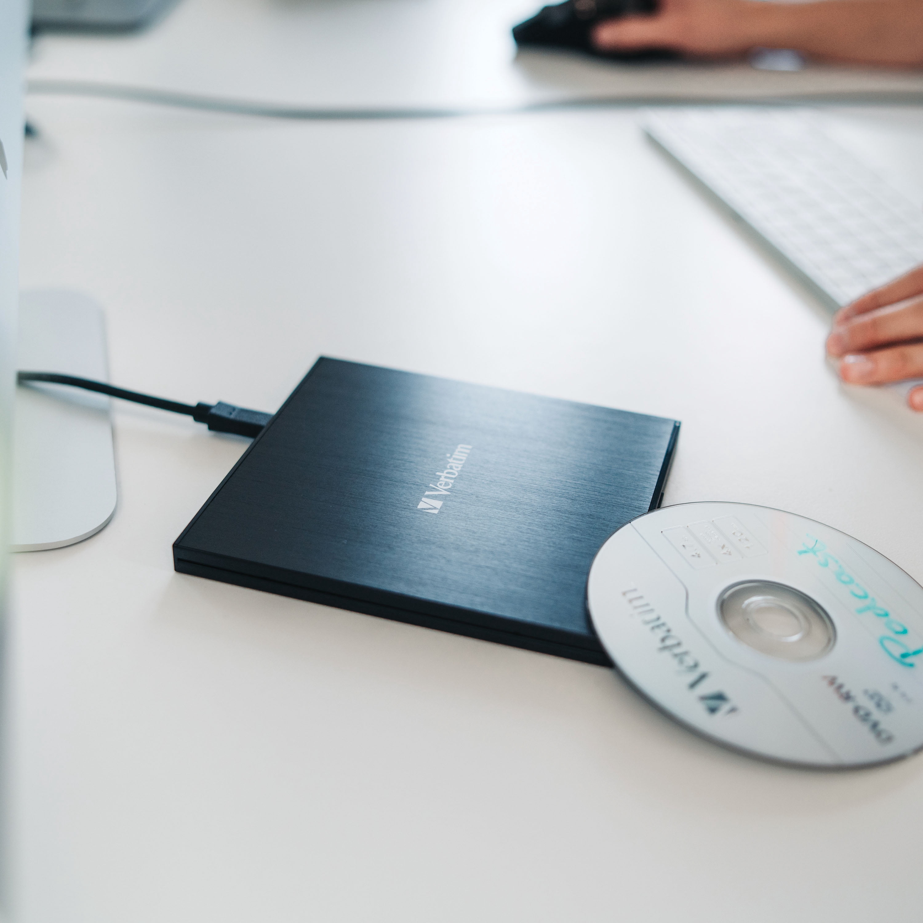 Verbatim External Slimline CD/DVD Writer