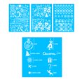 thumbnail image 1 of Worallymy 1 Juego de calcomanías adhesivas de copos de nieve para ventana de Navidad pegatinas para escaparate decoraciones suministros de decoración para fiesta de Navidad Worallymy JD735806472, 1 of 7