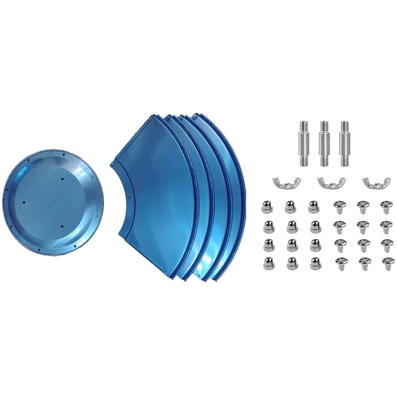 Outdoor Heater Replacement Part Reflector Shield Aluminum Heat Reflector Top Replace Part