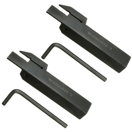 

2X MGEHR1616-3 Lathe Cut Off Grooving Parting Tool Holder for MGMN300 Insert CNC