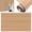Light Brown, variant on Peel and Stick PVC Slat Wall Panel, 118" x 15.75" Self Adhesive Faux Oak Wood Grain – 3D Soundproof Wall Panels for Walls & Ceilings