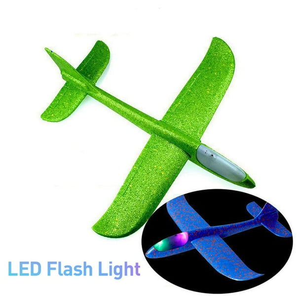 Flying Glider Planes With Flash LED Light 18.9