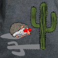 thumbnail image 3 of CafePress - Porcupine Loves Cactus Women's Classic T Shirt - Women's Traditional Fit Dark T-Shirt, 3 of 4