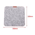 thumbnail image 5 of Alfombrilla de ratón de escritorio DYNWAVEMX Gris claro, 5 of 5