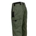 thumbnail image 3 of Mens Work Cargo Pants Waterproof Stretch Waistband Cargo Pants Ripstop Breathable Military Hiking Joggers with Multi Pockets Quick Dry Apparel,Green 2XL, 3 of 3