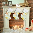 thumbnail image 7 of GZHJMY Mushroom Christmas Stocking, Personalized Large Candy Stocking Hanging Gift, Xmas Stockings Decoration for Family Holiday Party Ornaments Decor Fireplace, 7 of 7