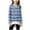 Blue#girls flowy top, variant on aohooy Girl Tshirt Stripe Long Sleeve Crewneck Tunic Lace Trim Hem Trendy Blouses Cute Fall Pullover Loose Soft Tops Brown,8-9Years