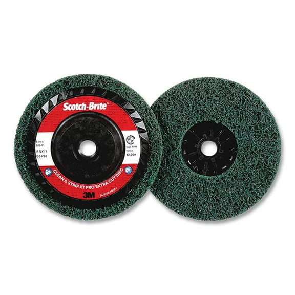 Scotch-Brite 5 in. 12000 RPM Clean & Strip XT Pro Extra Cut Disc - Aluminum Oxide - Pack of 10