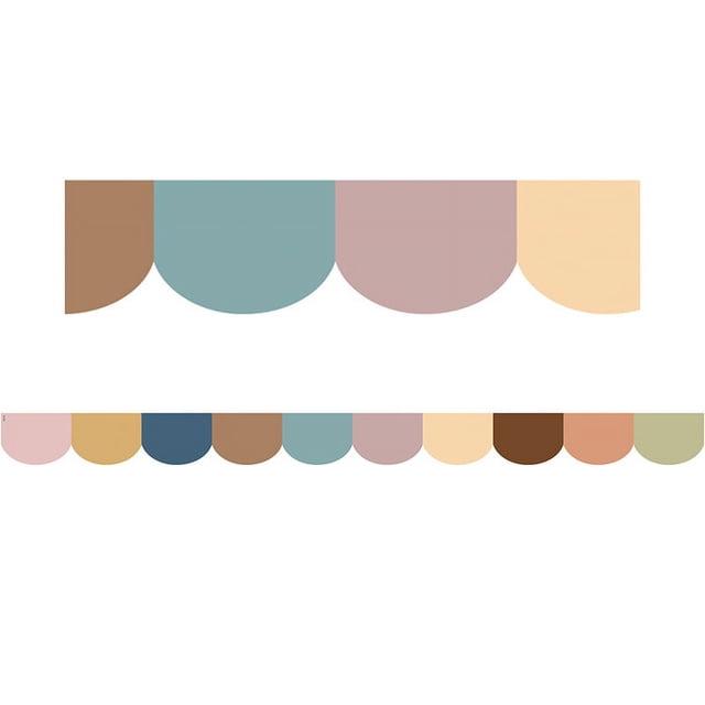 TEACHER CREATED RESOURCES (6 PK) Bordure Festonnée WELCOM 7130-6