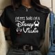 thumbnail image 3 of Camiseta de dibujos animados de Disney para mujer, ropa informal de manga corta, transpirable, con estampado de villanos y reina, para verano, 3 of 5