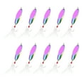 thumbnail image 1 of Uxcell 10Pcs 1/2 oz Metal Fishing Spoons Fishing Lures Casting Spoon Multicolor, 1 of 5