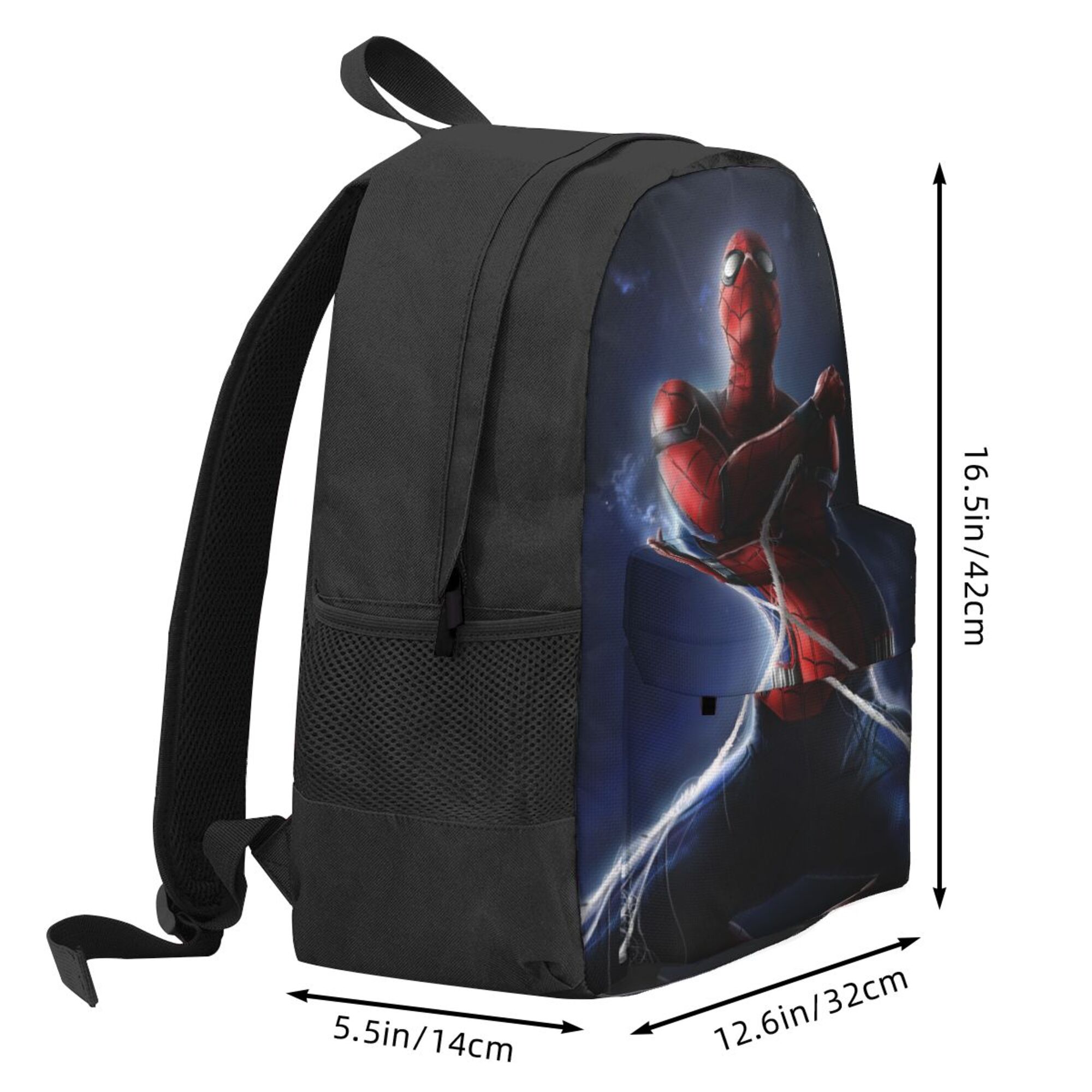 Spider Man Backpack for Boys Girls, Large Capacity Casual Travel Laptop ...