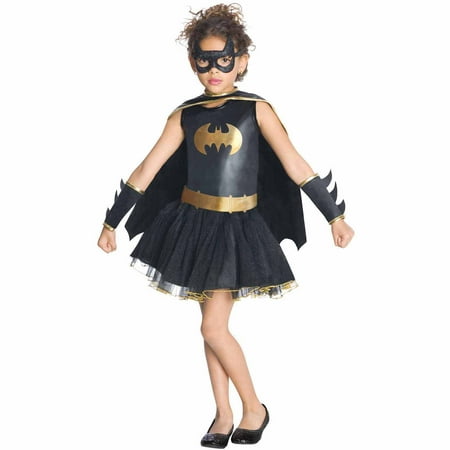 Batgirl Tutu Toddler Halloween Costume, Size 3T-4T