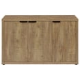 thumbnail image 4 of Pepita 3-door Engineered Wood Accent Cabinet Mango Brown, 4 of 11