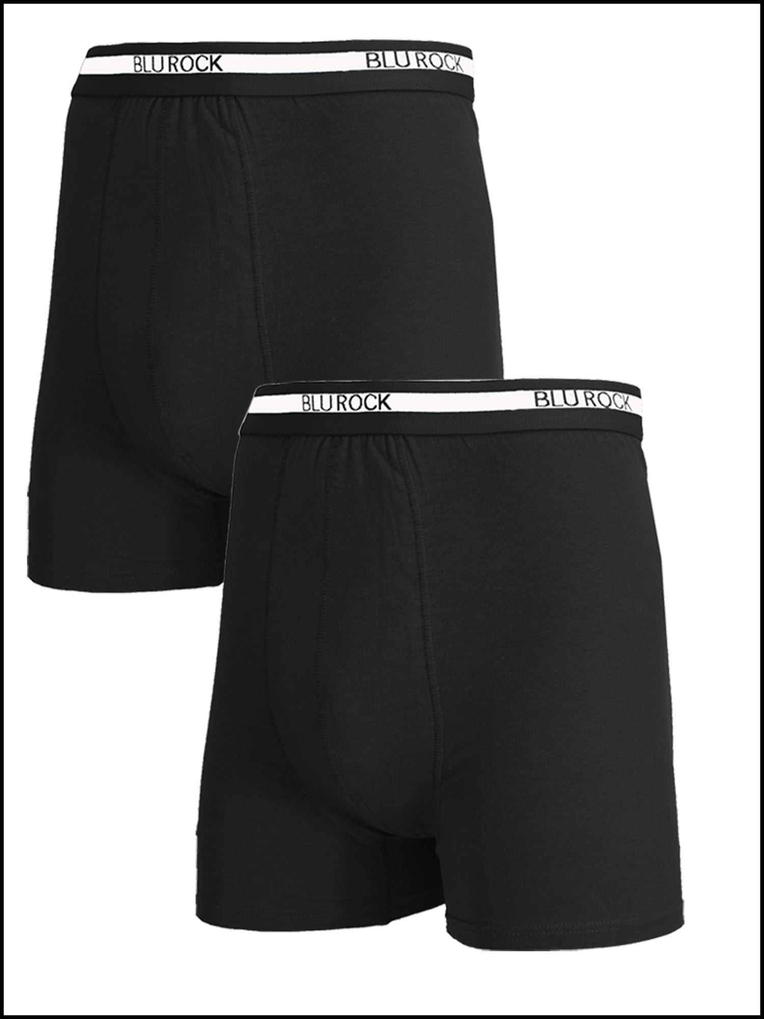 6Pack Men's Stretch Cotton Boxer Briefs (Sizes, S2XL)