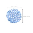 thumbnail image 2 of 13 Pcs Filet de Crochet pour Cheveux Fille Filet Élastique pour Femmes (Couleur Assortie), 2 of 7