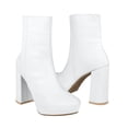 thumbnail image 1 of BOTINES STYLO MUJER 7423 SIMIPIEL BLANCO, 1 of 4
