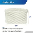 thumbnail image 3 of DizeyBoyo WF2 Humidifier Filter Replacement for Vicks Kaz Humidifier Starry Night Cool Mist V3500N V3700 V3100 V3900 Sunbeam 1118 1119 Honeywell HCM-300T HCM-350 WA-8D Enviracaire ECM-500 4 Pack, 3 of 7
