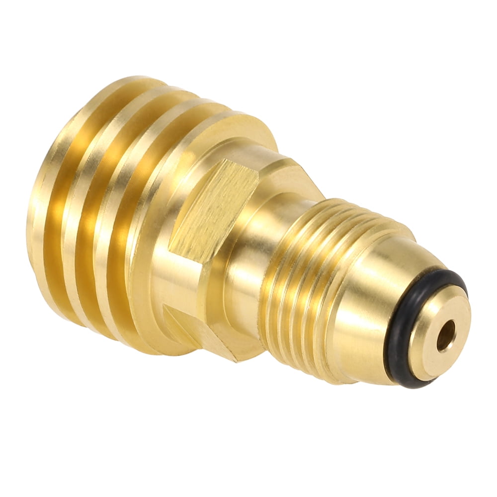 Lixada Propane Tank Adapter Solid Brass Safety POL Tank Convert to QCC1